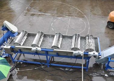 주문 전압 플라스틱 세척 선 고용량 150-200 kg/h 45kw 쇄석기