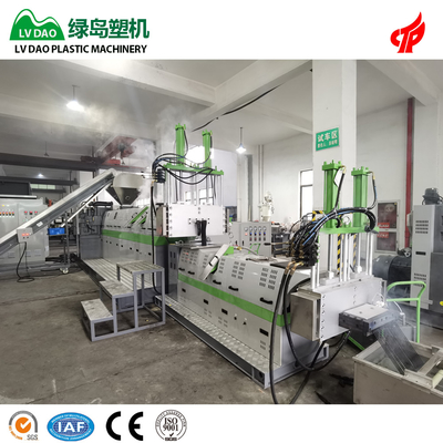 PP PE ABS PS PC PA 플라스틱 재활용 기계 500 kg/H 대용량